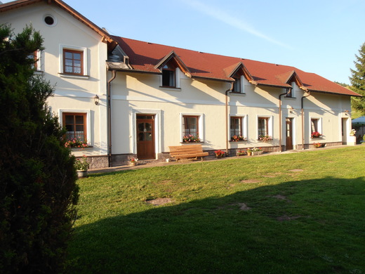 penzion pohled ze dvora